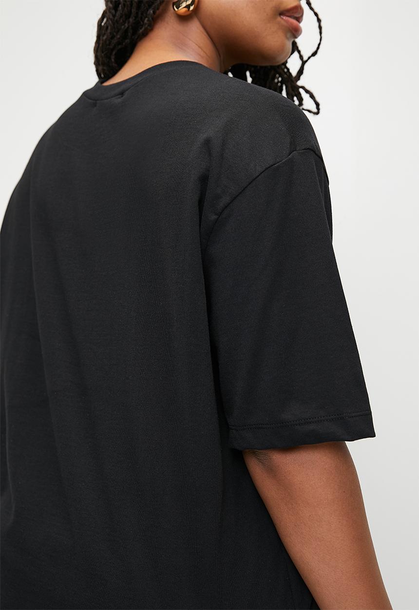 Superbalist - Oversized plus tee - black