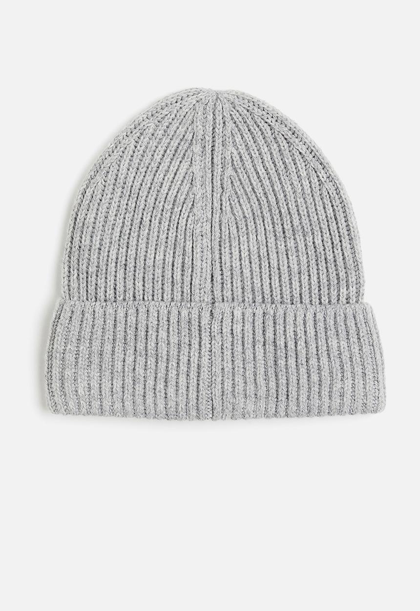 H&M - Rib-knit hat - grey
