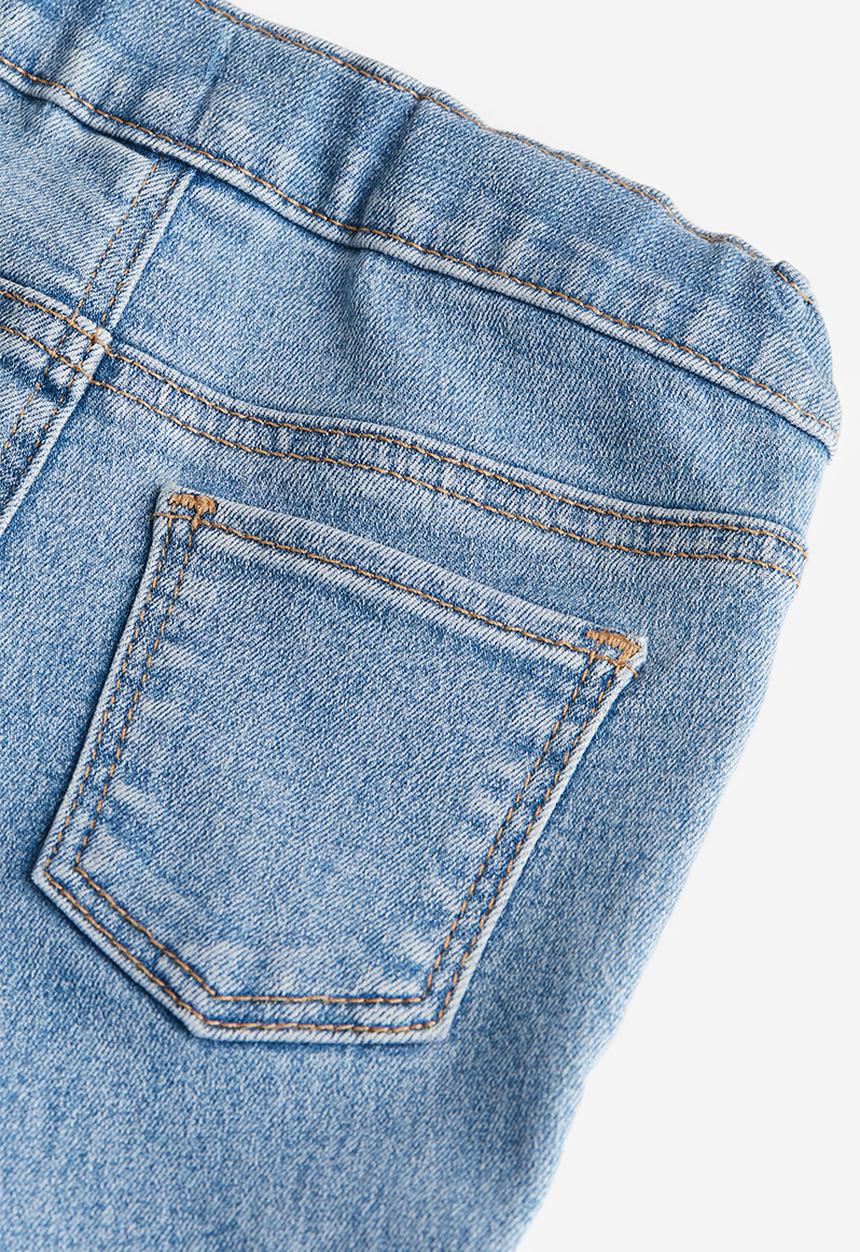 H&M - Embroidered jeans - blue 