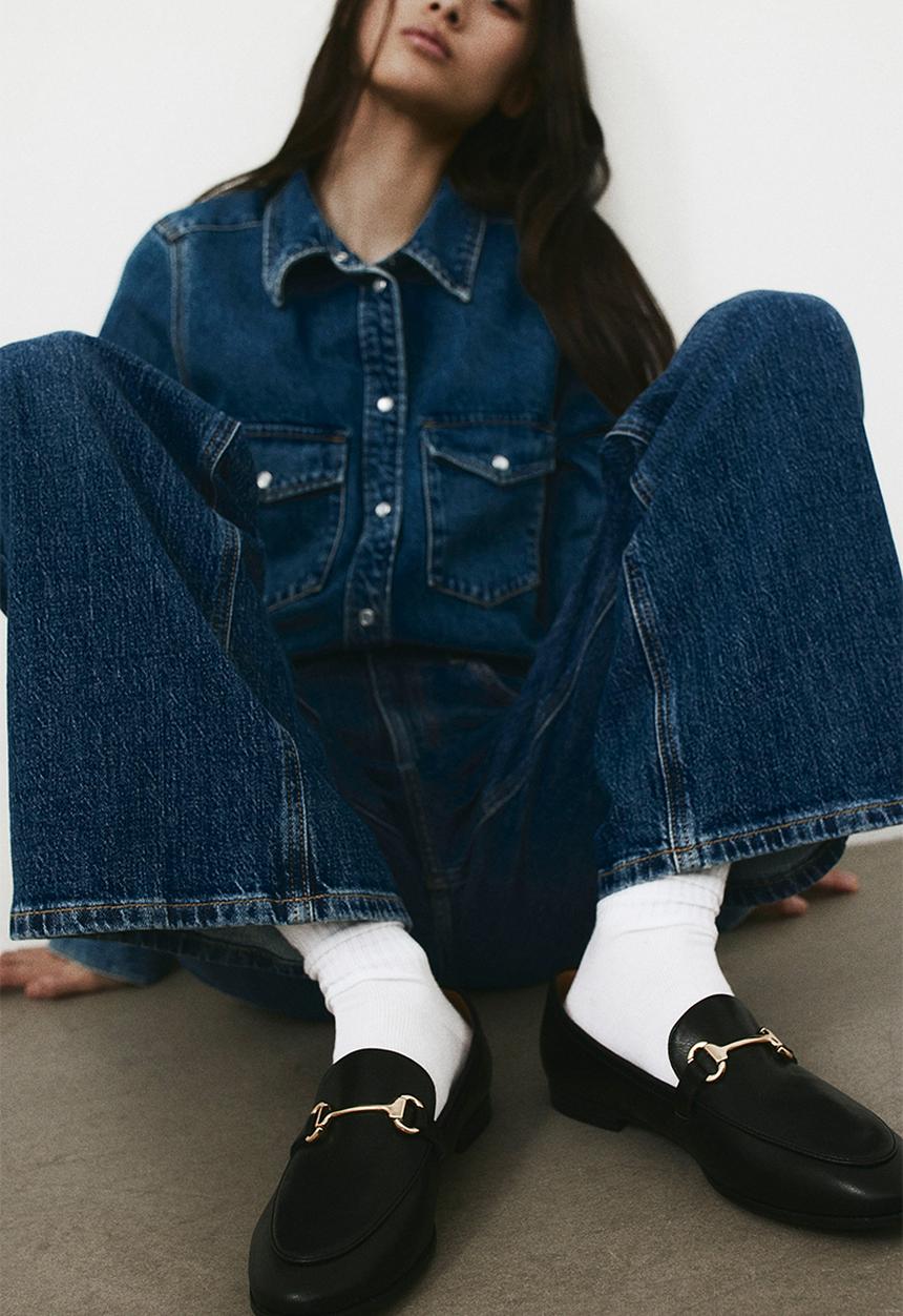 H&M - Loafers - black