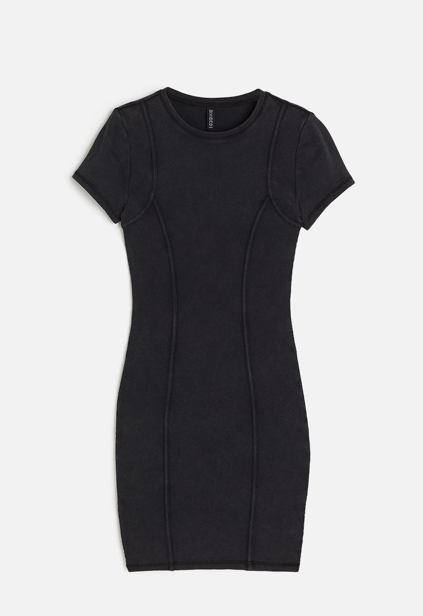 H&M - Bodycon dress - black