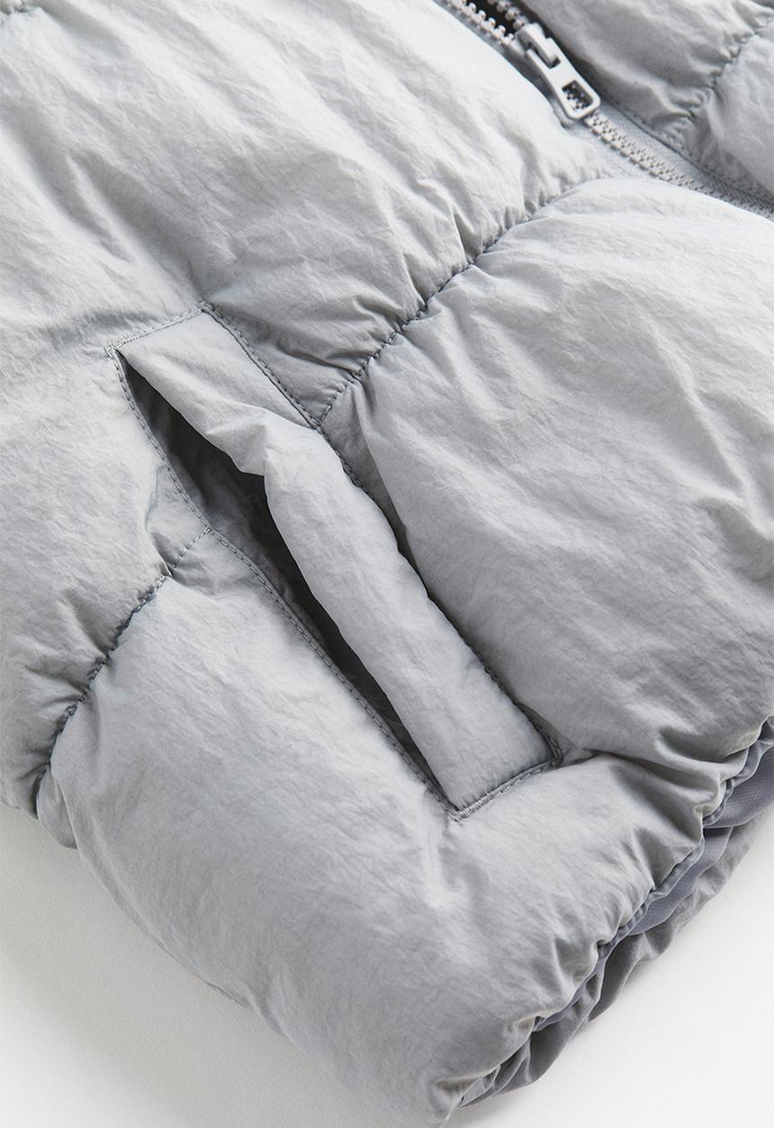 H&M - Puffer gilet - grey