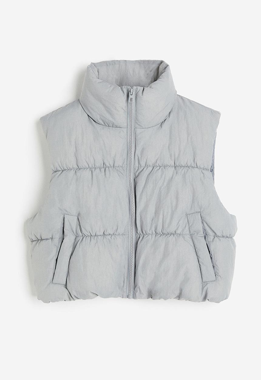 H&M - Puffer gilet - grey