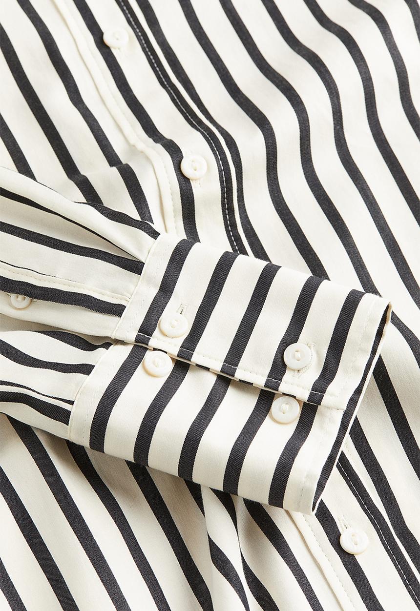 H&M - Cotton shirt - white, multi