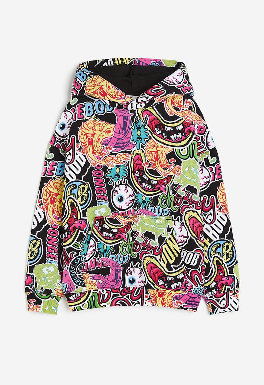 H&M - Motif-detail hoodie - multi