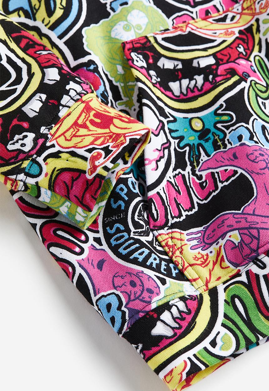 H&M - Motif-detail hoodie - multi