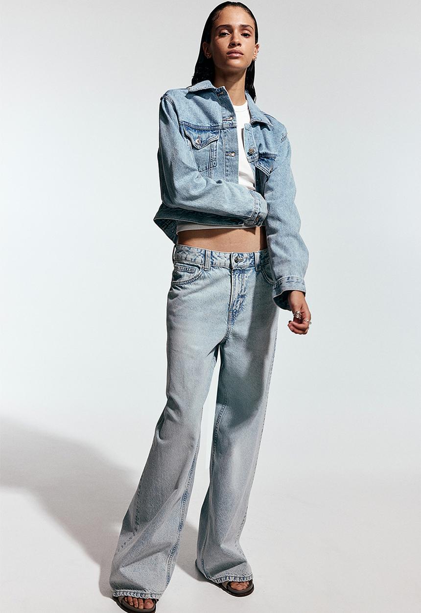 H&M - Baggy regular jeans - blue