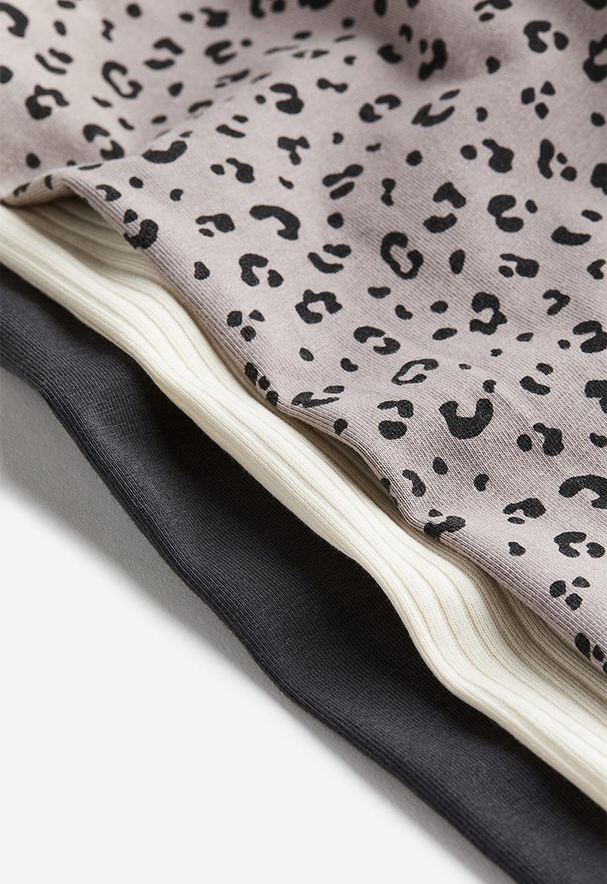 H&M - 3 pack jersey leggings - multi