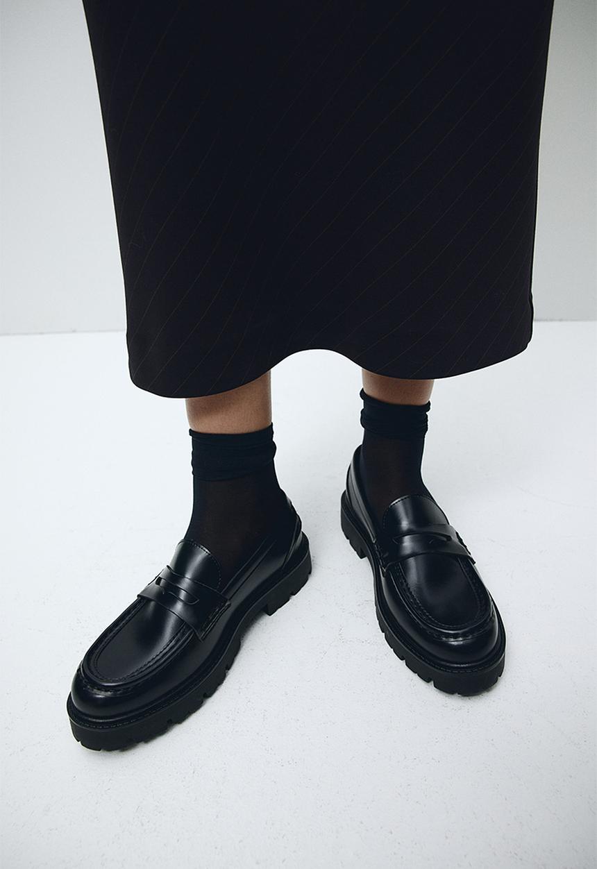 H&M - Chunky loafers - black