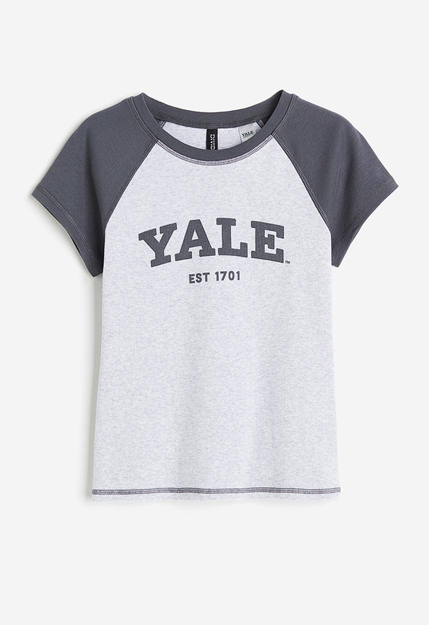 H&M - Printed t-shirt - grey