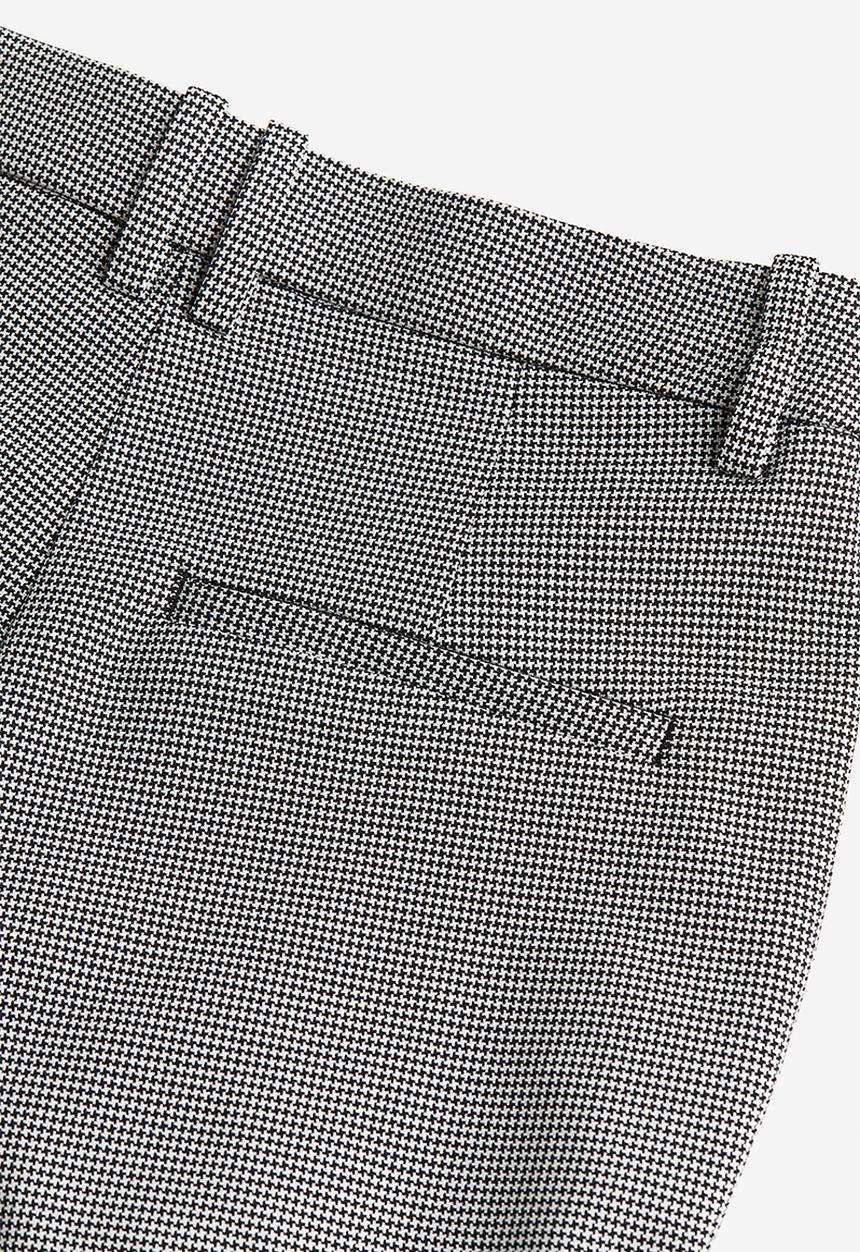 H&M - Slit-hem trousers - black, multi