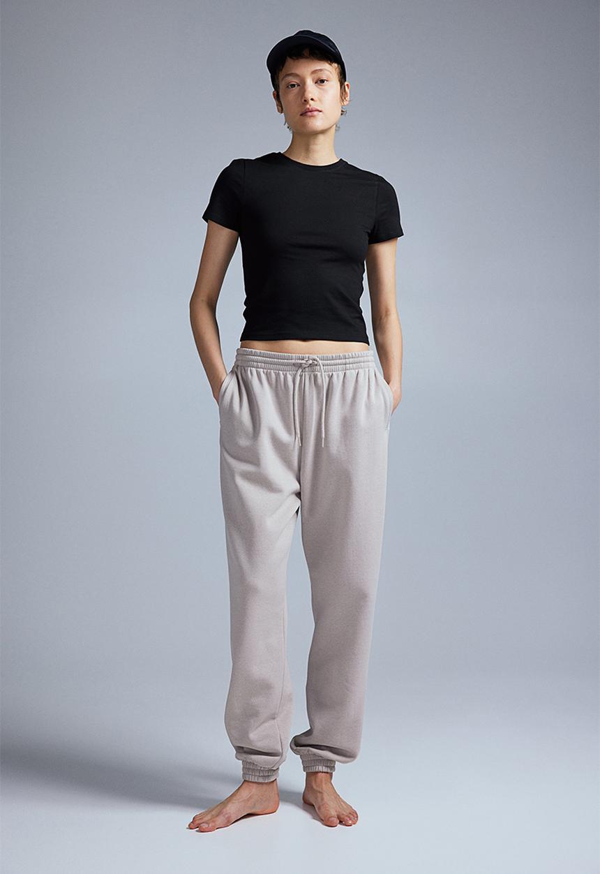 H&M - Fitted t-shirt - black