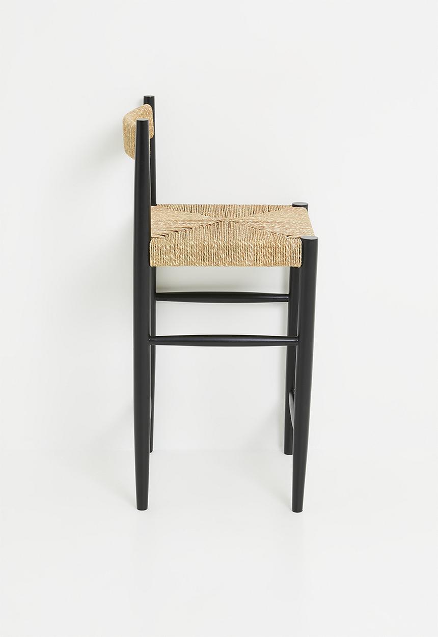Sixth Floor - Amala Wooden Bar Chair - Natural