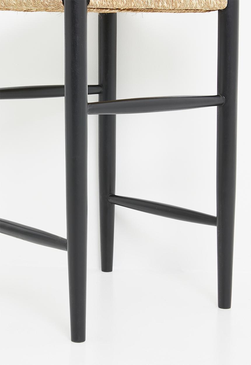 Sixth Floor - Amala Wooden Bar Chair - Natural