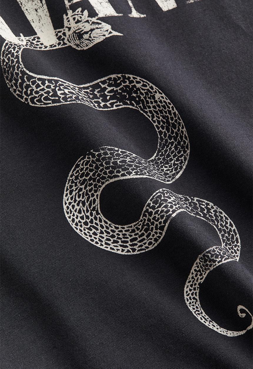 H&M - Oversized printed T-shirt - grey