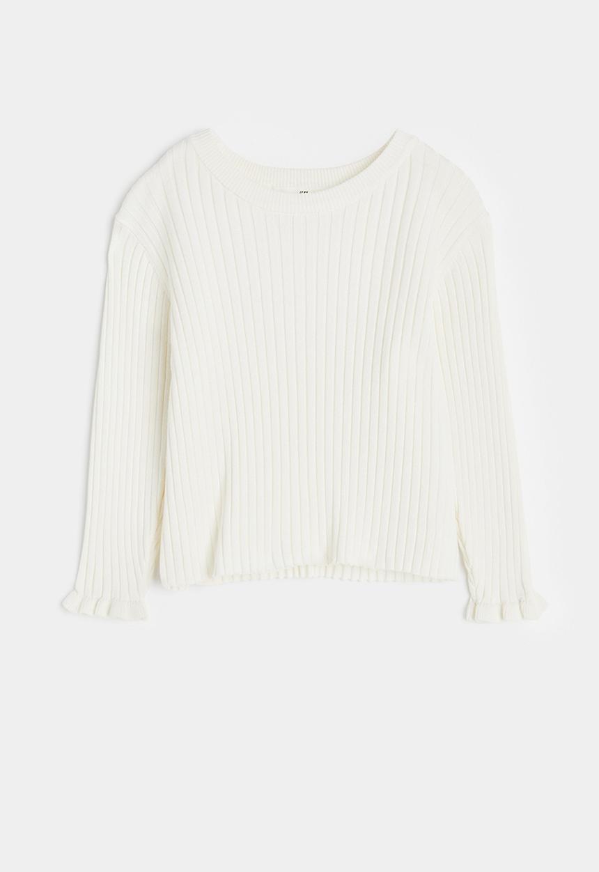 H&M - Rib-knit jumper - white