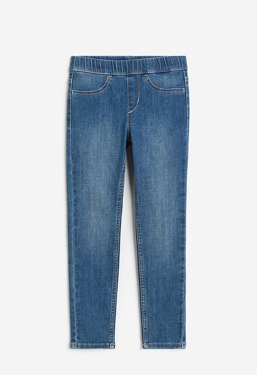 H&M - Denim jeggings - blue