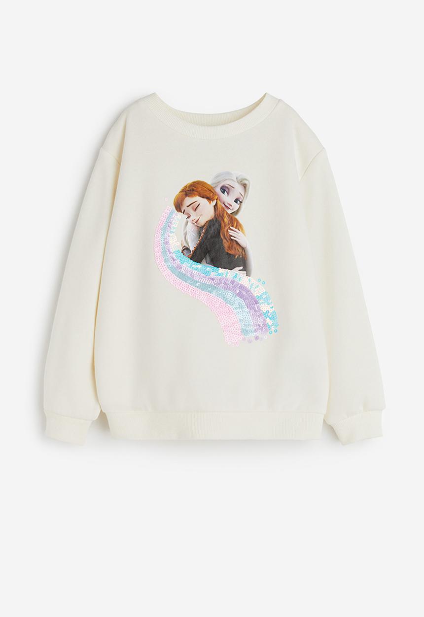 H&M - Printed sweatshirt - white multi