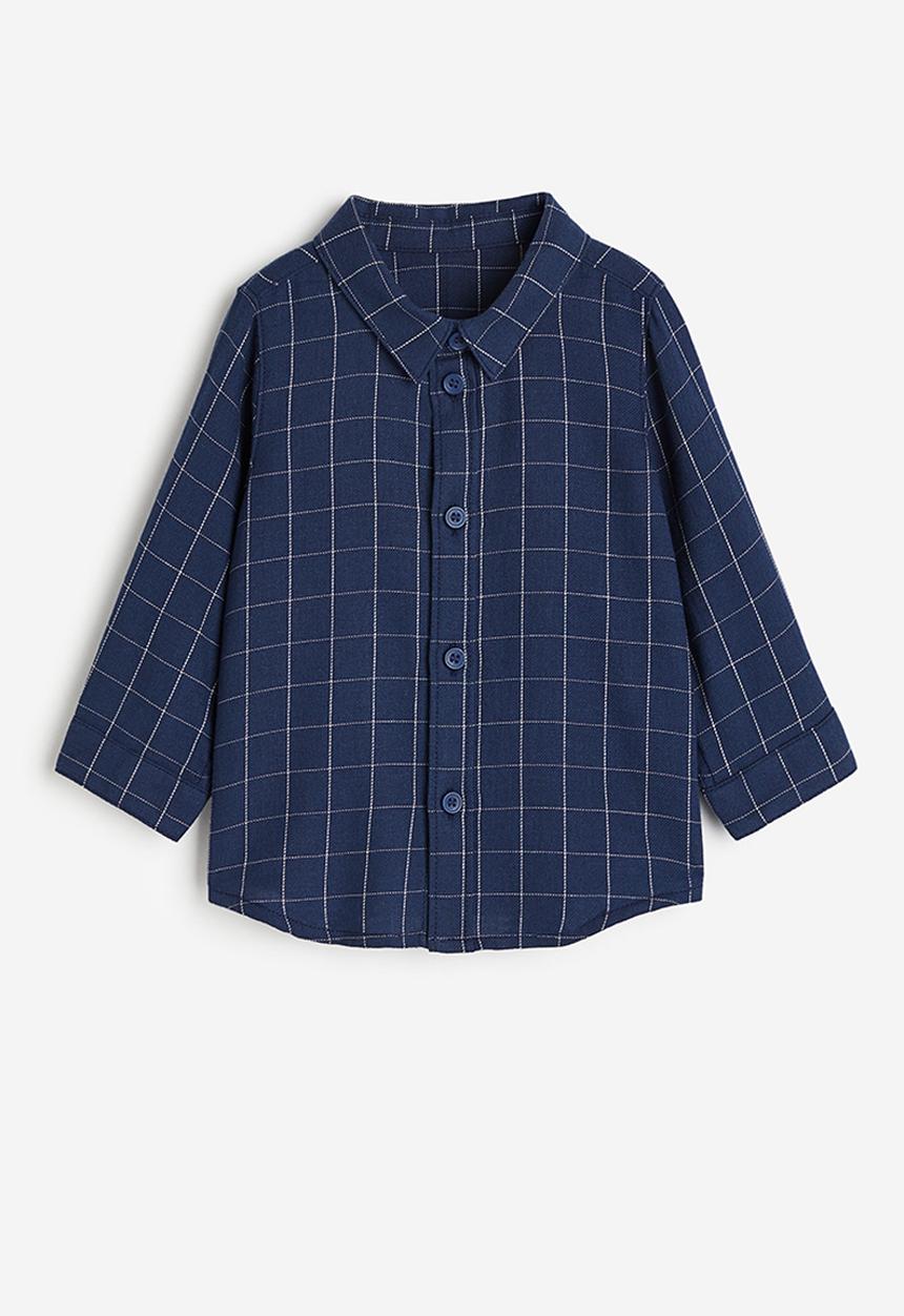 H&M - Cotton shirt - blue multi