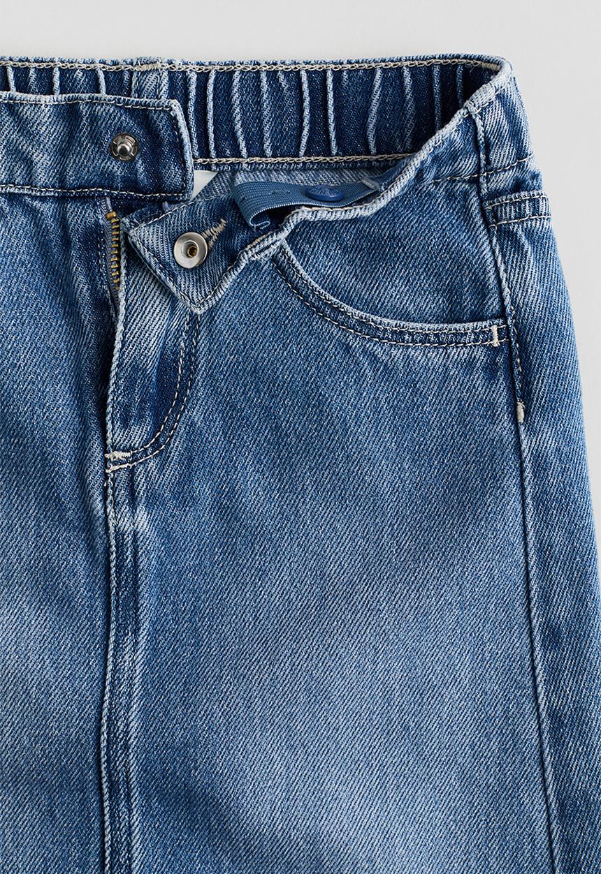 H&M - Midi denim skirt - blue
