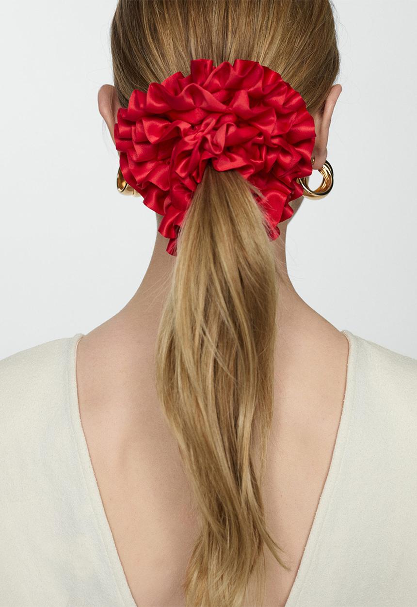 MANGO - Hairband clavel - red