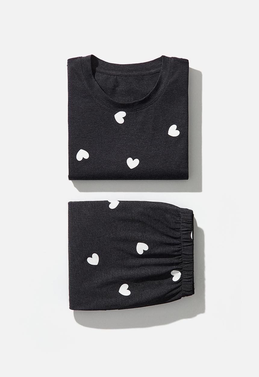 H&M - Jersey pyjamas - grey