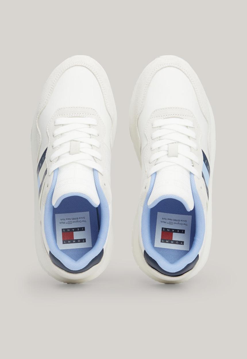 Tommy Hilfiger - Eva runner suede sneaker - moderate blue