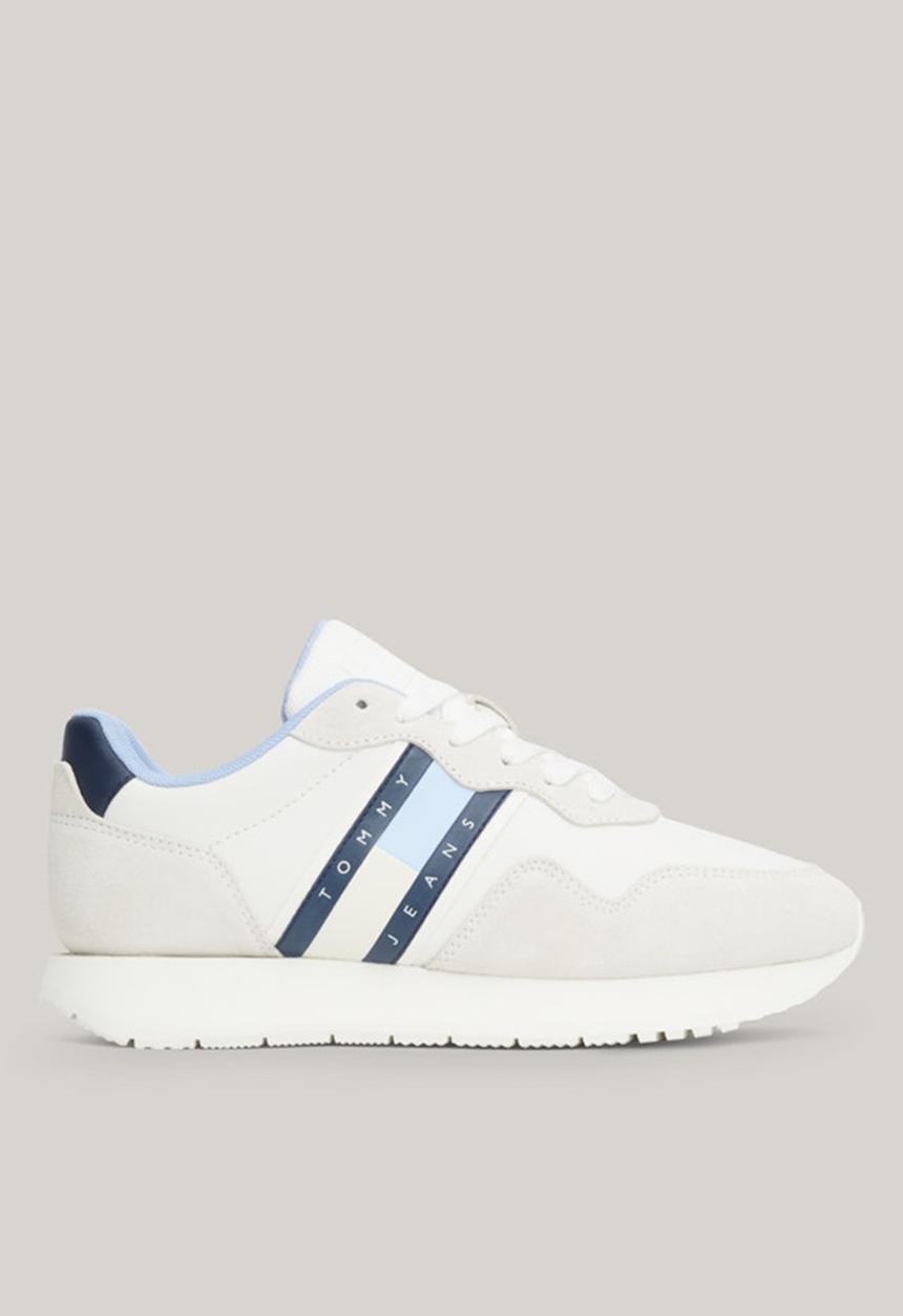 Tommy Hilfiger - Eva runner suede sneaker - moderate blue
