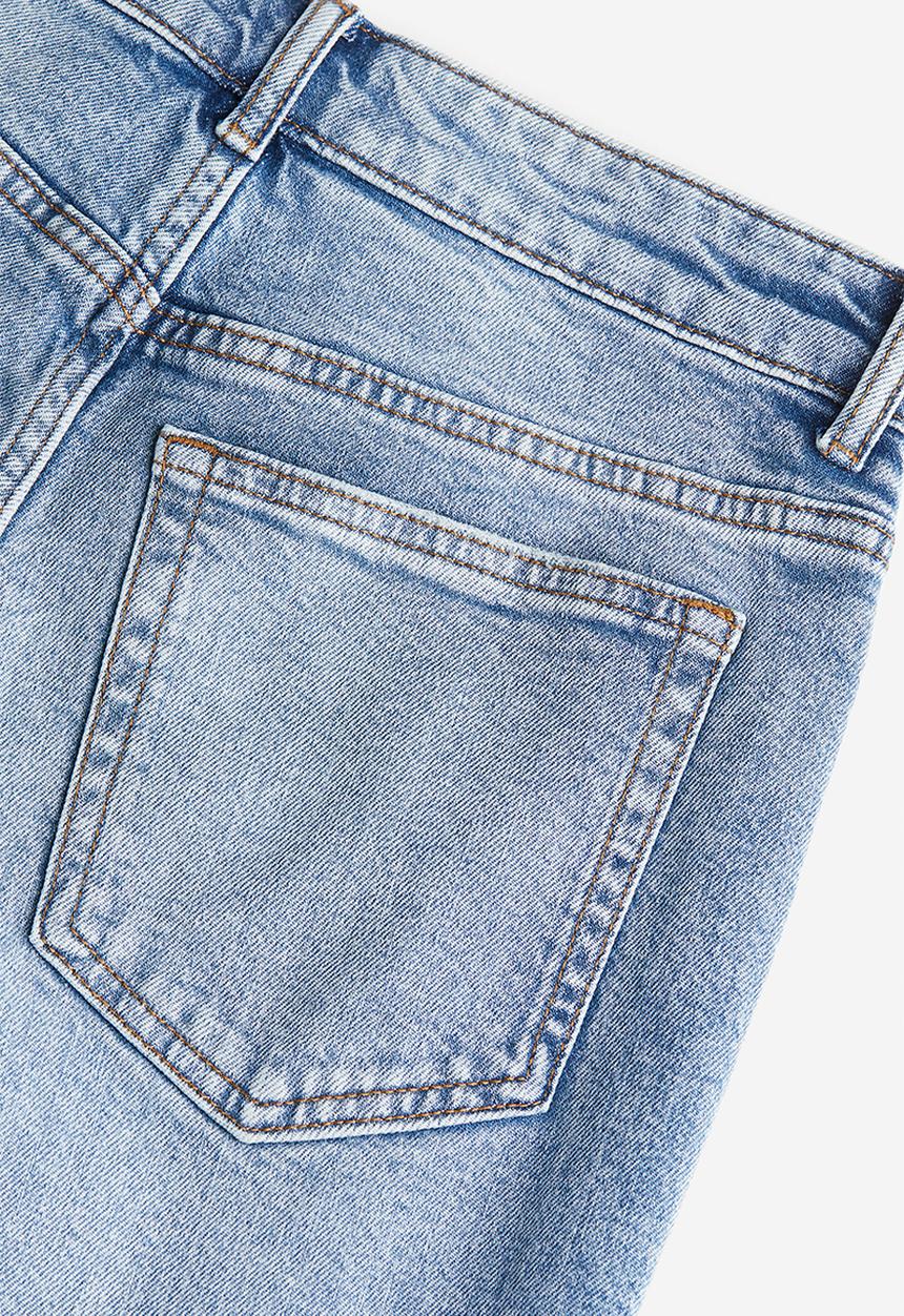 H&M - Slim regular ankle jeans - blue