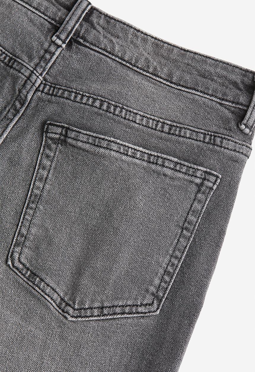 H&M - Slim regular ankle jeans - grey