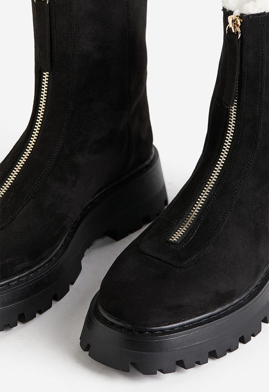 H&M - Warm-lined boots - black