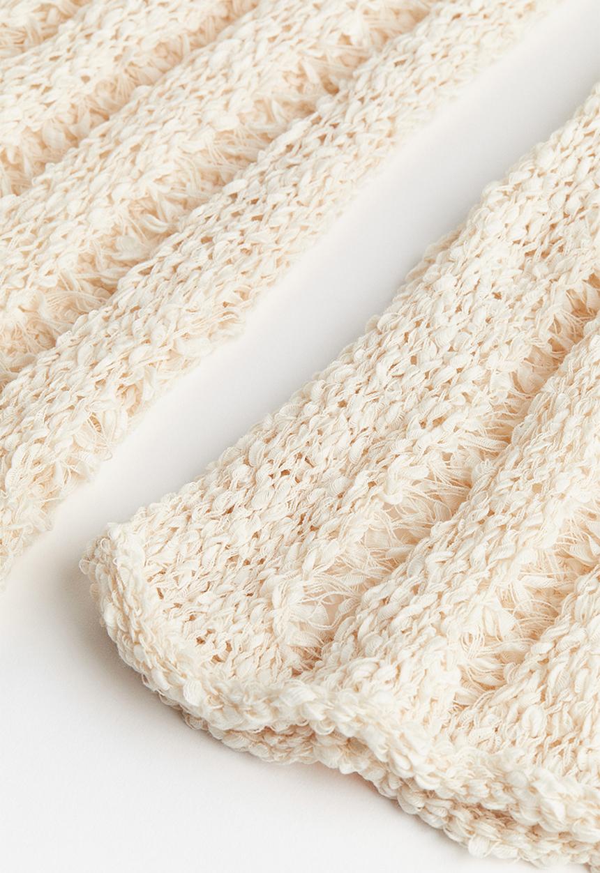 H&M - Ladder-stitch-look jumper - beige