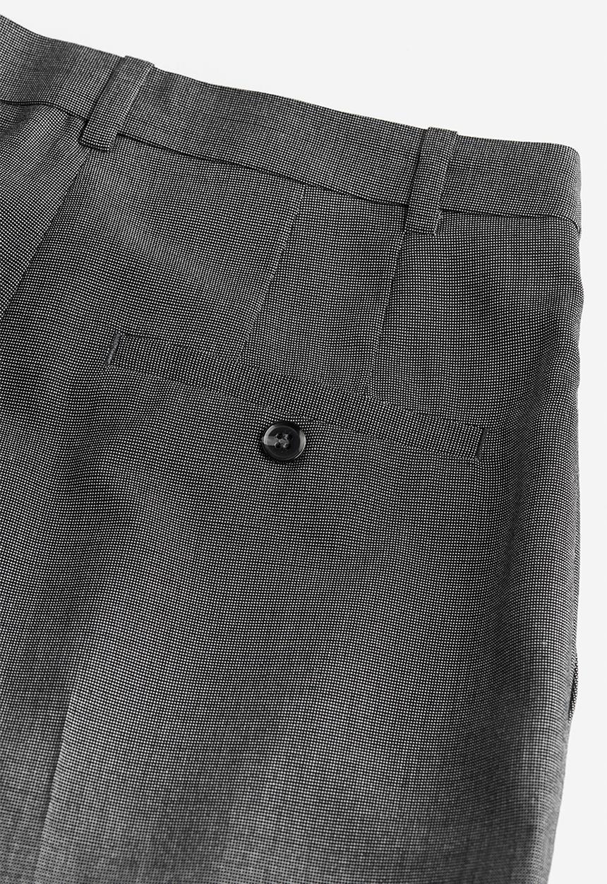 H&M - Wide twill trousers - grey