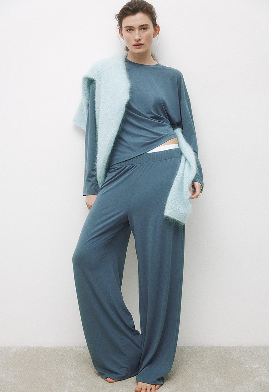 H&M - Jersey pyjamas - blue