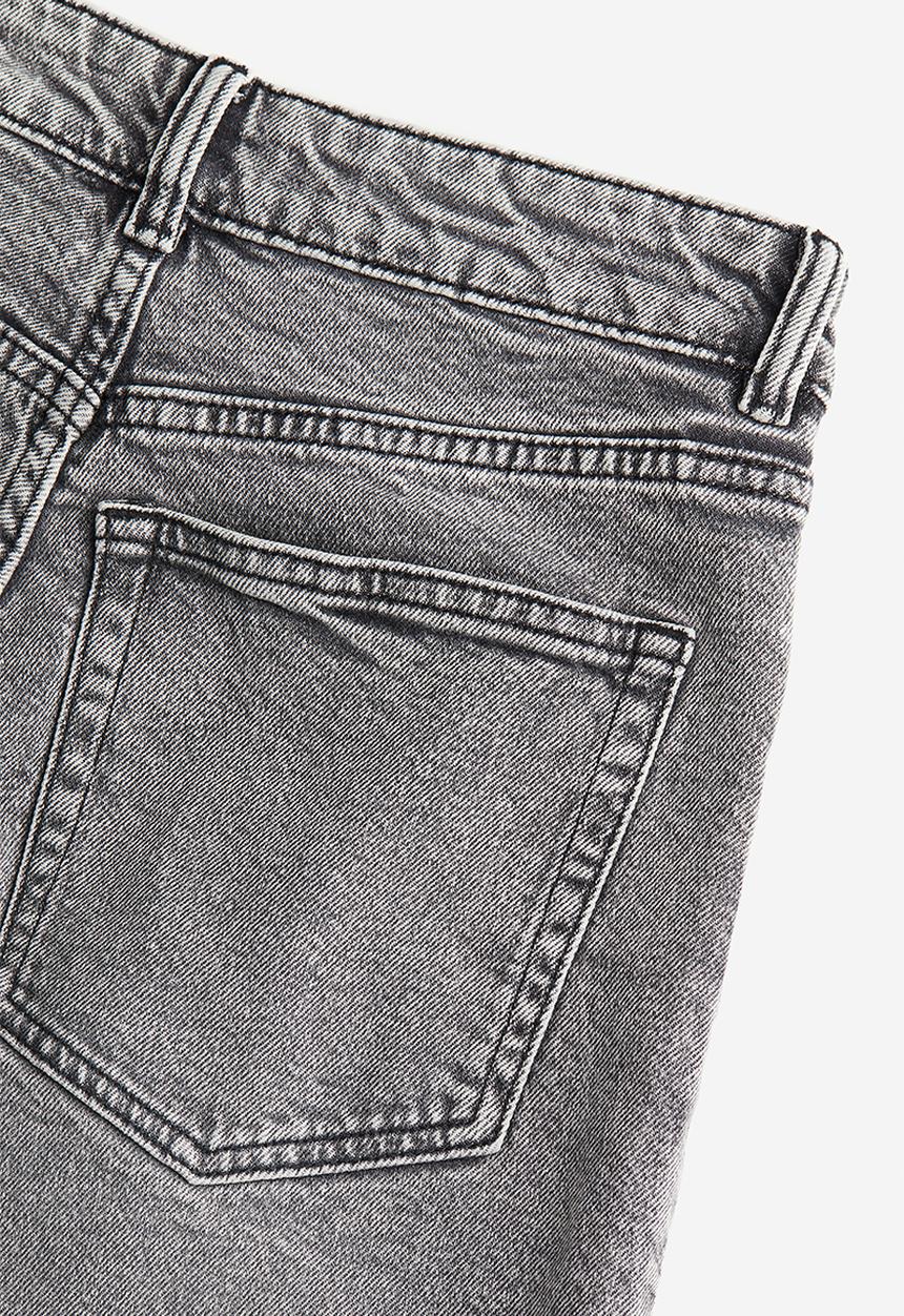H&M - Wide high jeans - grey