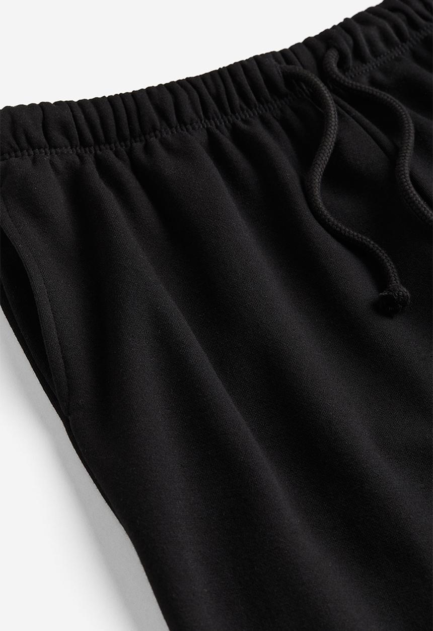 H&M - Wide joggers - black
