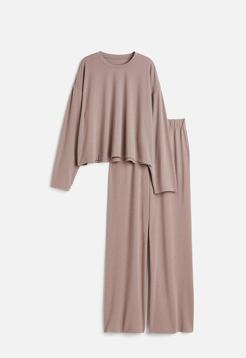 H&M - Jersey pyjamas - beige