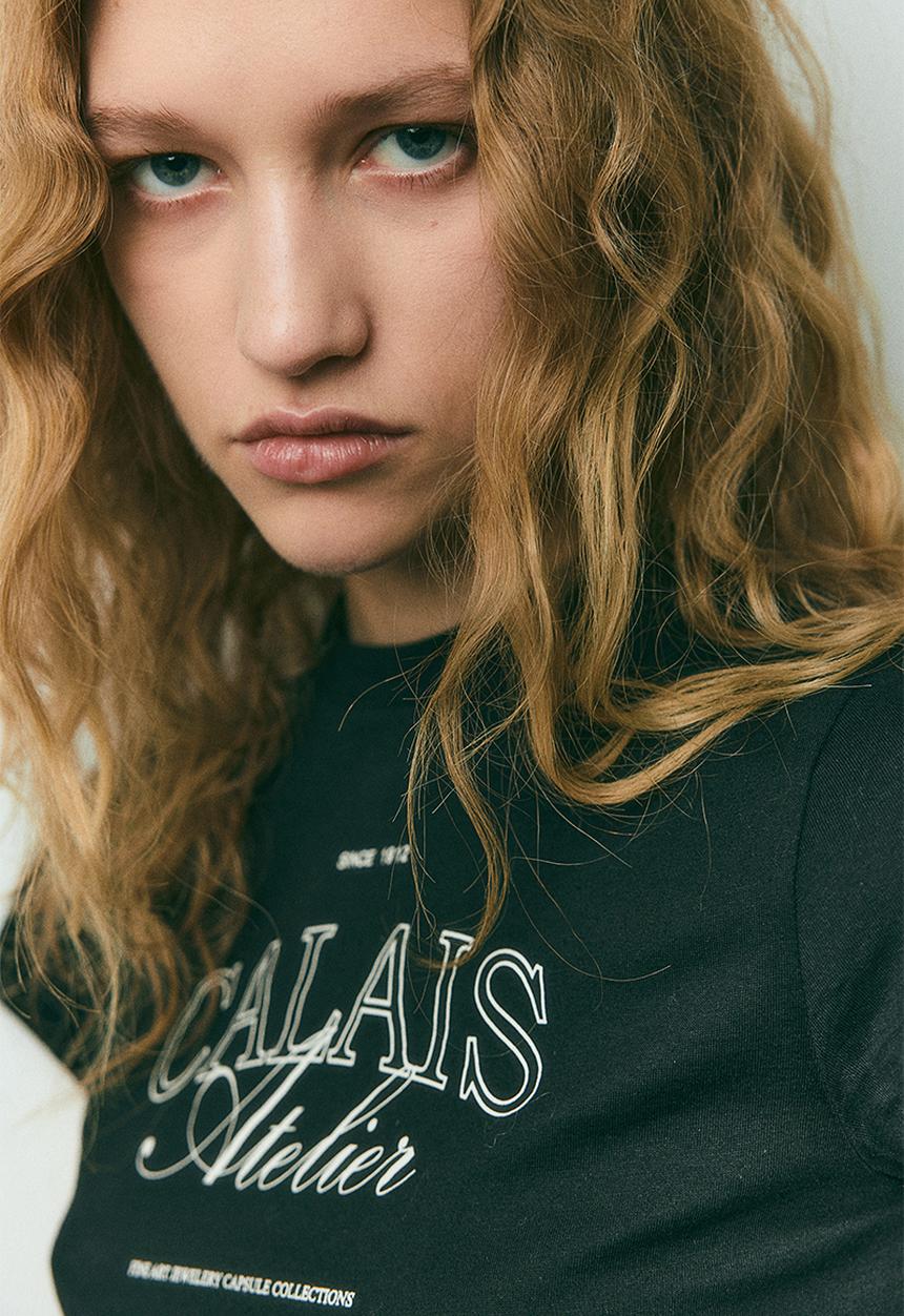 H&M - Printed t-shirt - black