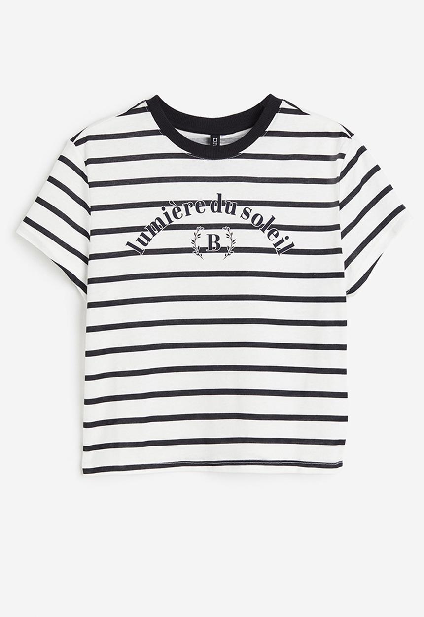 H&M - Printed t-shirt - white multi