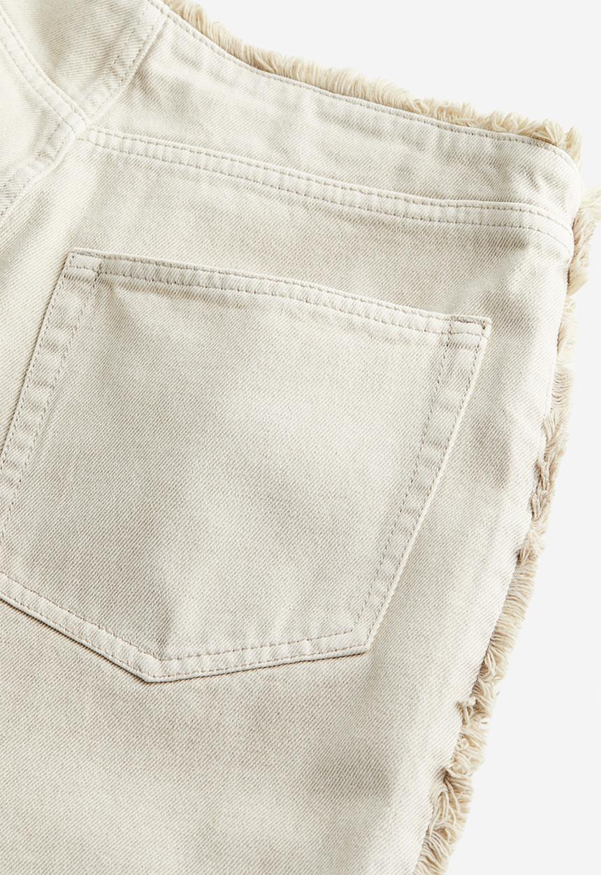 H&M - Baggy low jeans - beige