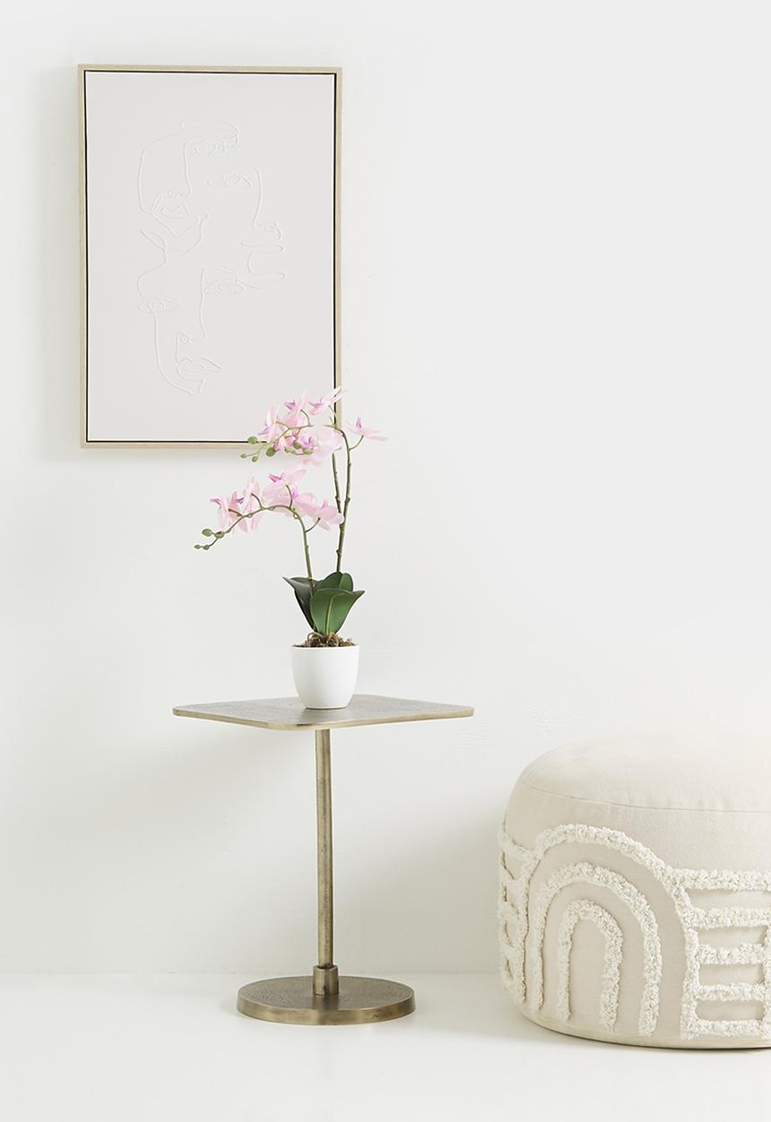 Sixth Floor - Aluminum table - Gold