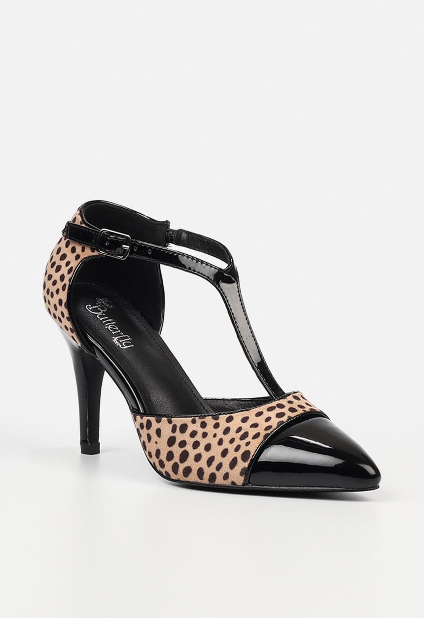 Butterfly Feet - Lexi 10 court - leopard