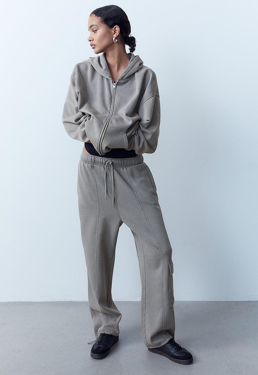 H&M - Cargo sweatpants - grey