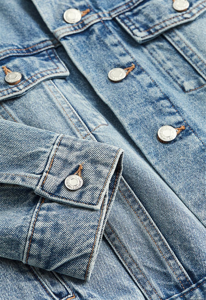 H&M - Short denim jacket - blue