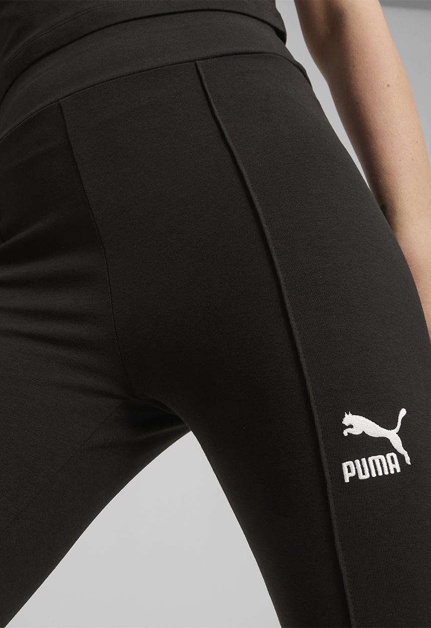 PUMA - Classics Pintuck Flared Leggings - Puma Black