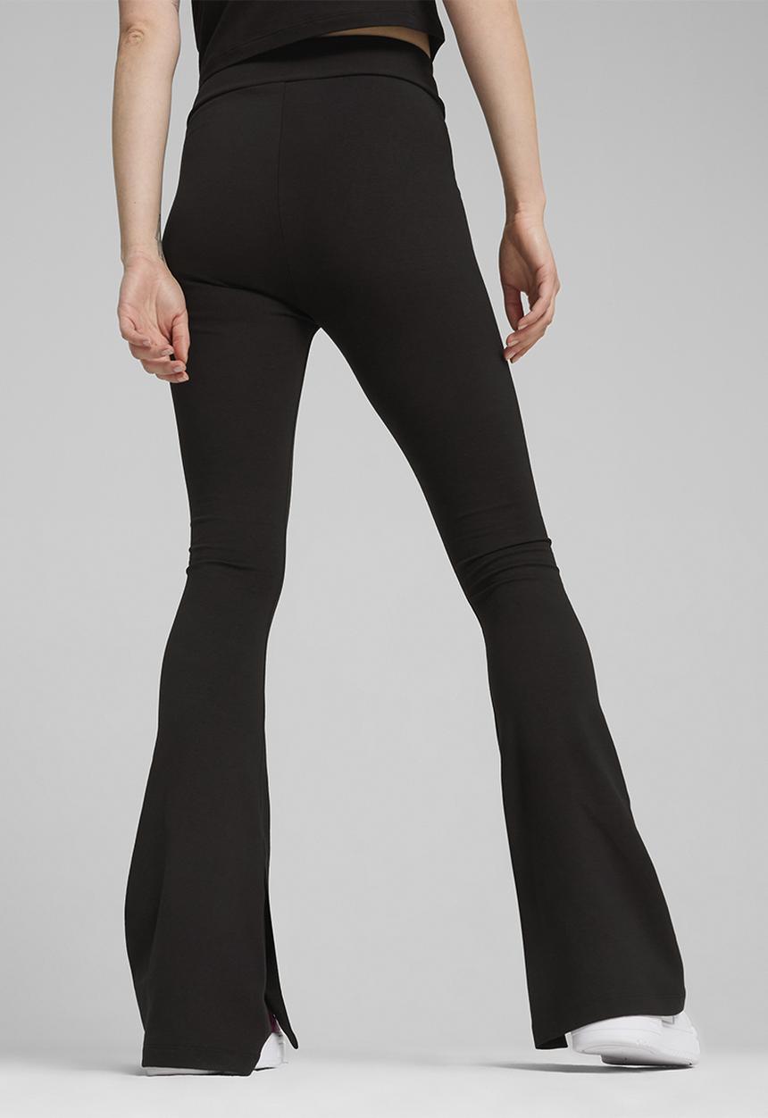 PUMA - Classics Pintuck Flared Leggings - Puma Black