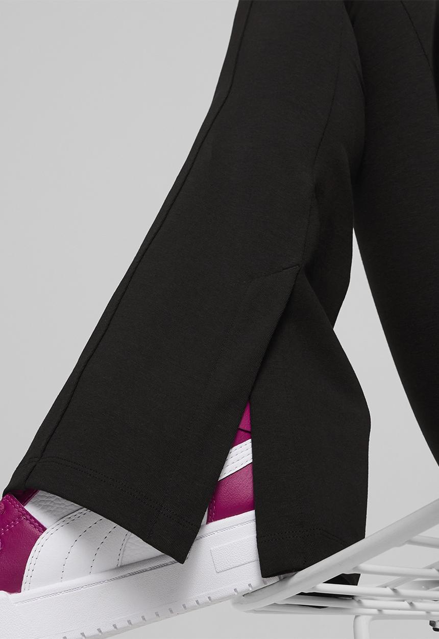 PUMA - Classics Pintuck Flared Leggings - Puma Black