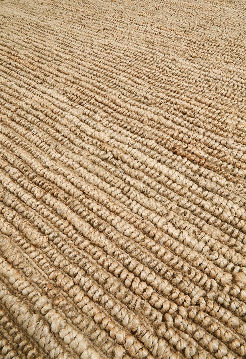 Sixth Floor - Hand Woven Chunky Jute Rug - Natural