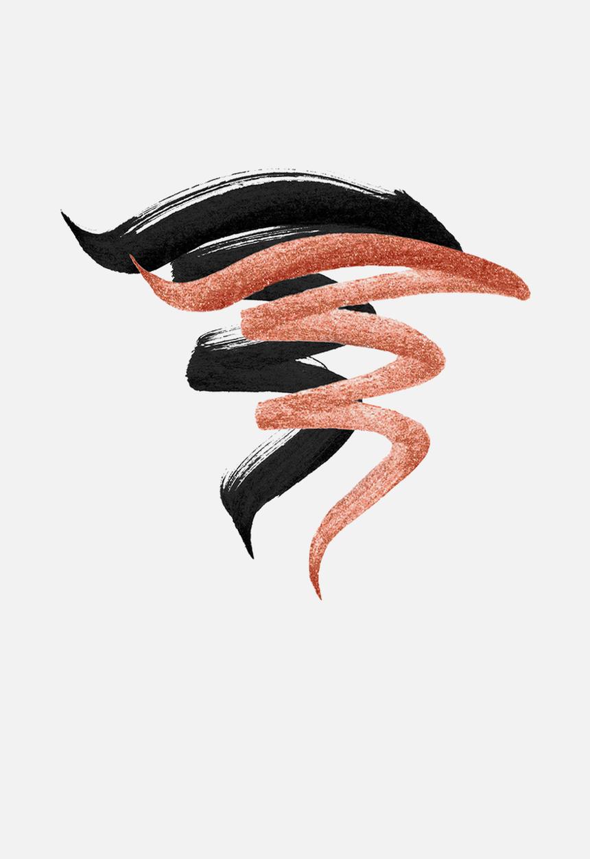 Stila - Stila Gold pouch - Lip & Eye combo