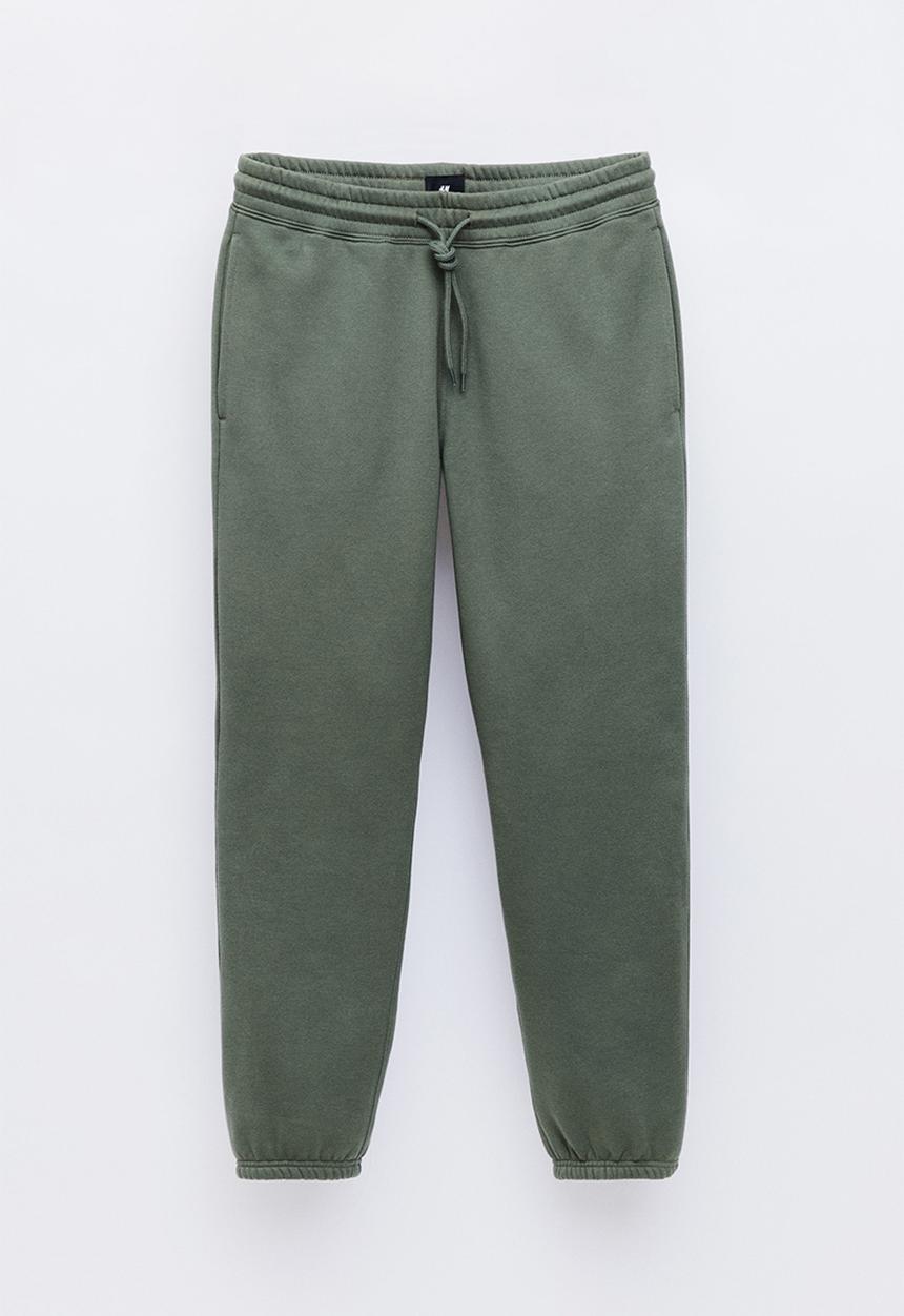 H&M - Relaxed fit sweatpants - green
